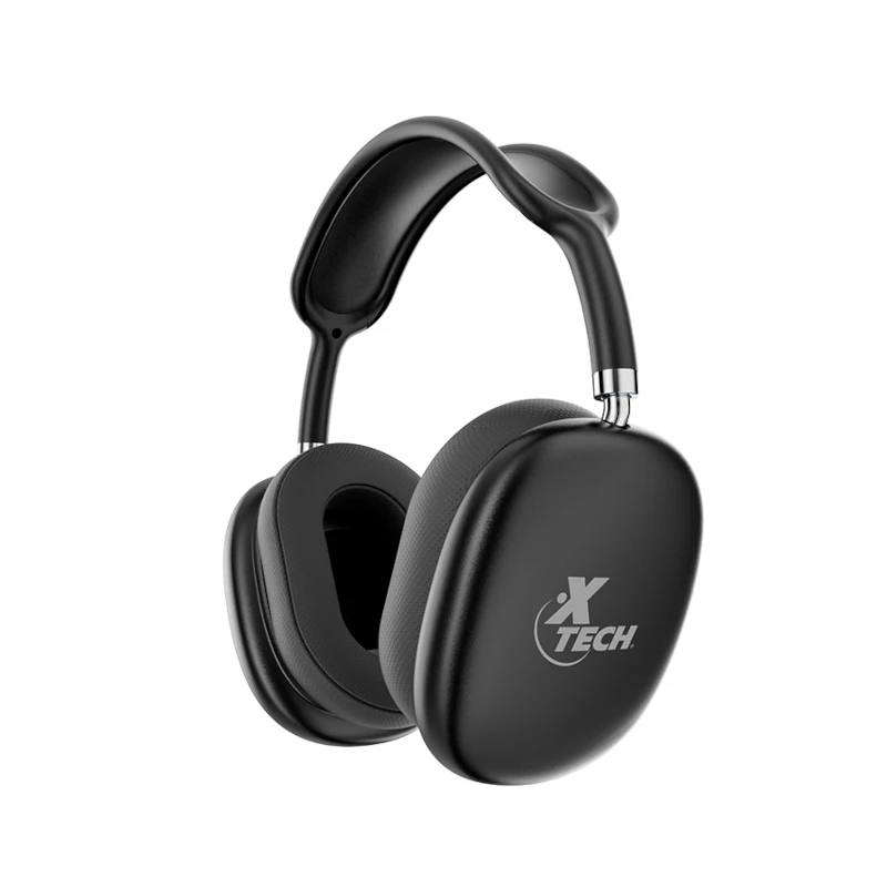 Audifono Xtech Con Microfono Inalambrico Bluetooth Negro Xth-614