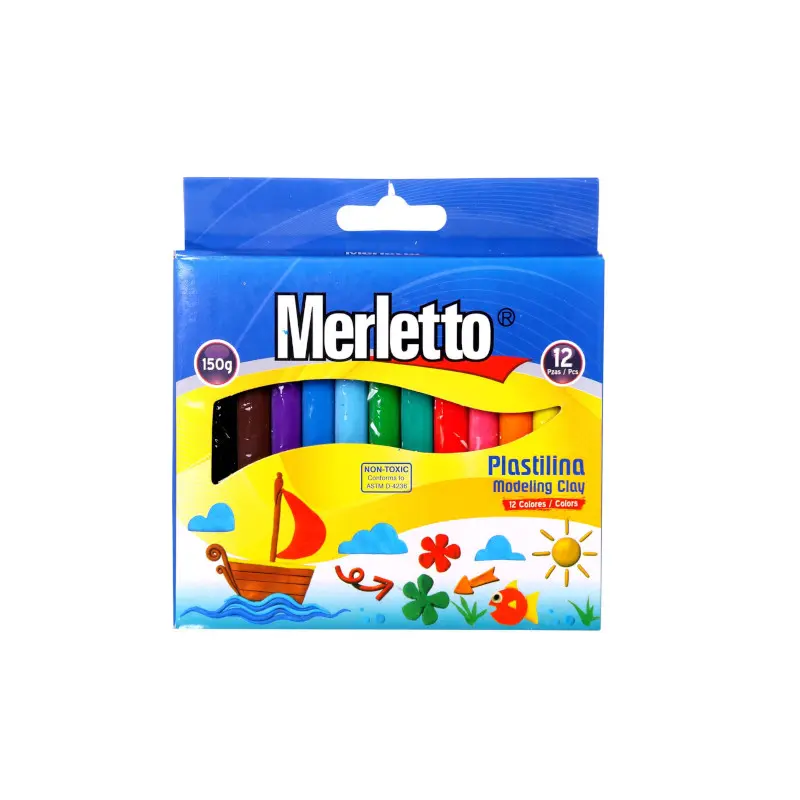 Plastilina 10 Barras Merletto