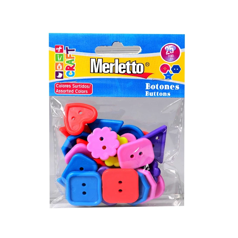 Botones Merletto Diseños 25Unds