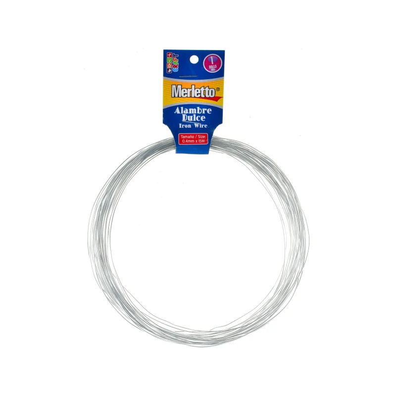 Alambre Merletto De Aluminio 15M
