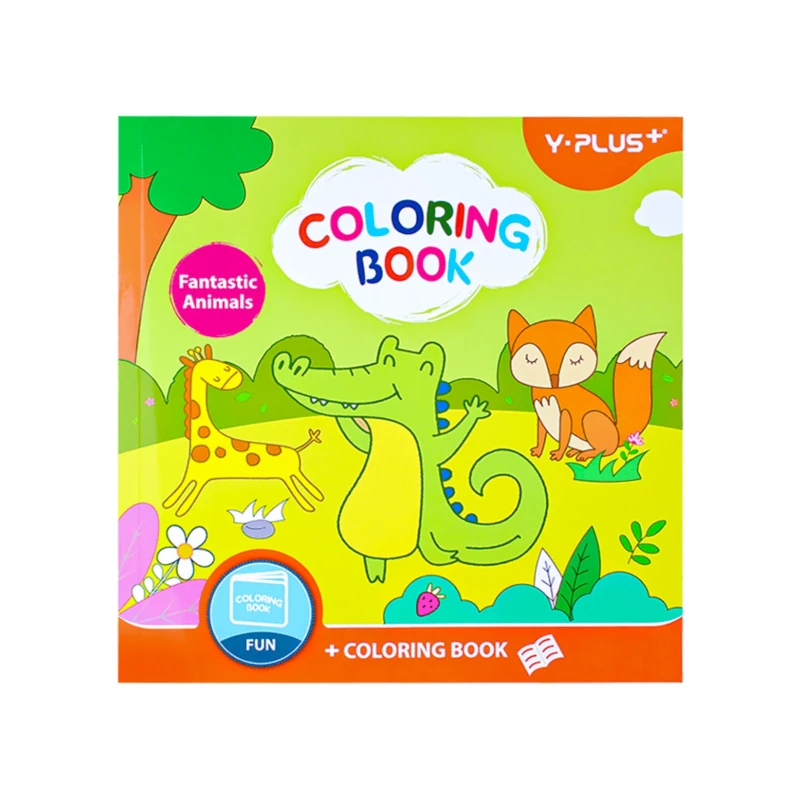 Libro Actividades Y Colorear Y-Plus Animales +3