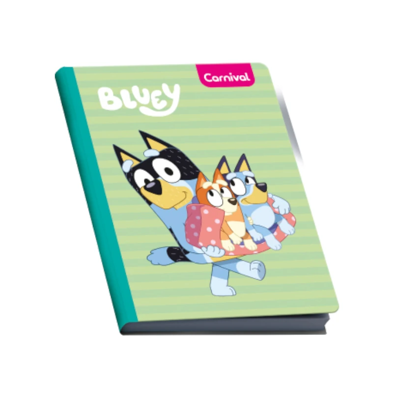 Cuaderno Cosido Licencia Bluey Doble Linea 200 Pag