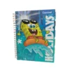 Cuaderno #3 5 Materias Licencia Bob Esponja Doble Anillo 400 Pag