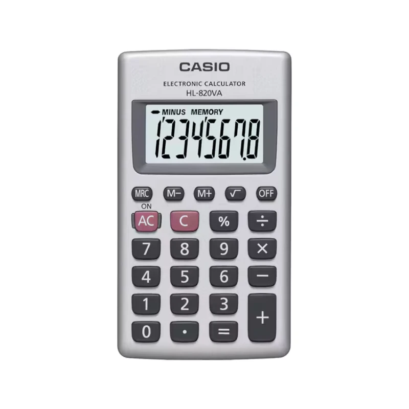 Calculadora Casio Hl-820Va 8 Digitos C/Tapa