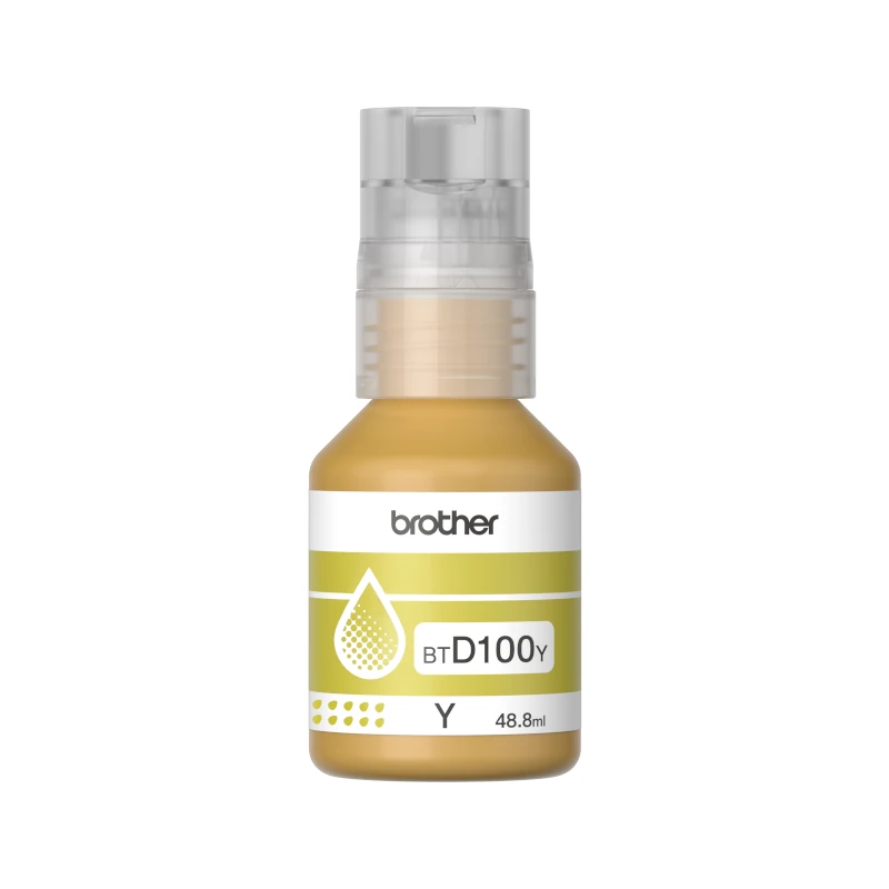 Tinta Brother Btd100 Yellow