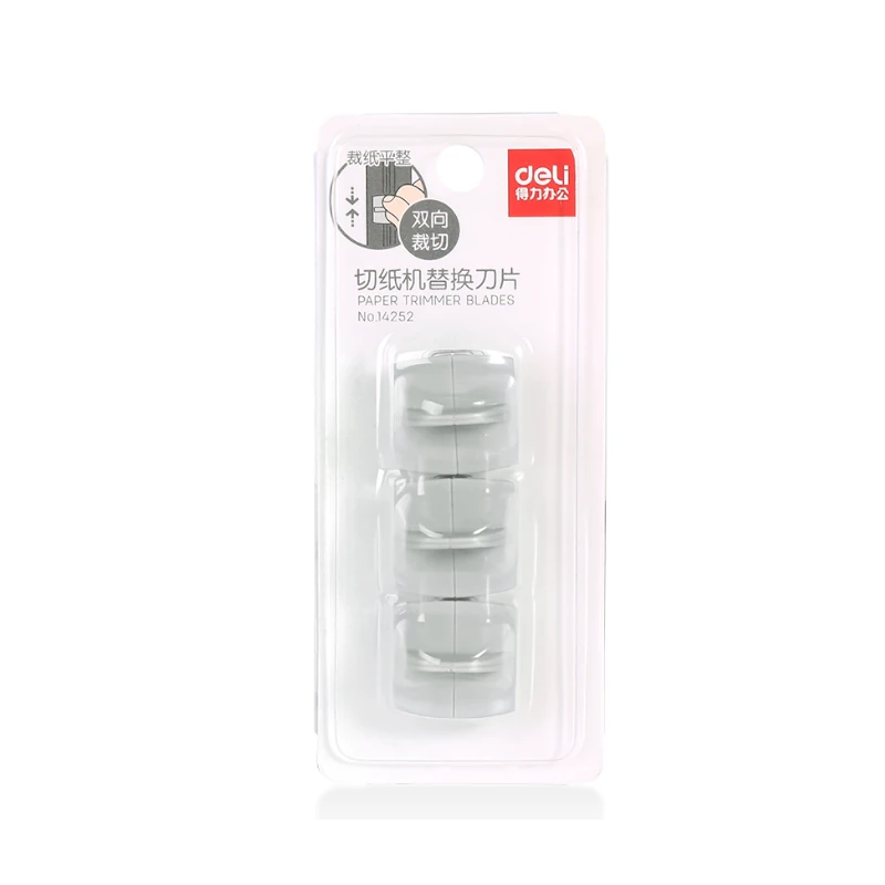 Repuesto Cuchilla Para Cortadora Paquete 3  5 cortes Deli