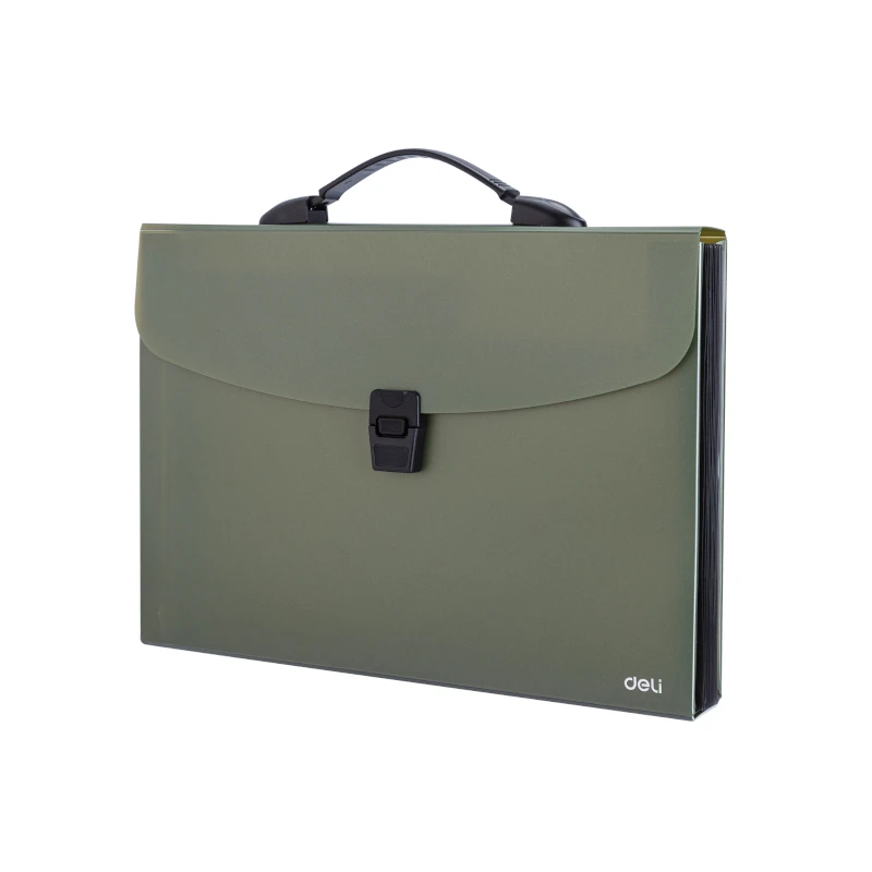 Acordeon Plastico A4 12 Divisiones Con Elastico Deli