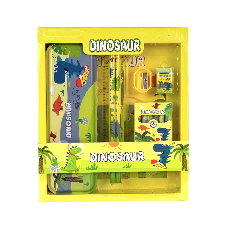 Set Escolar Merletto Paquete12 Dino/Espacio Surtido