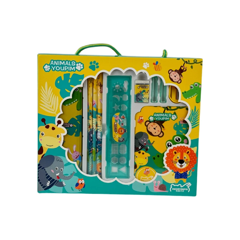 Set Escolar Merletto Paquete10 Animales Surtido