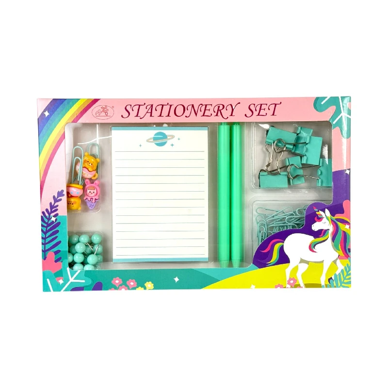 Set Escolar Merletto Paquete72 Unicornio Surtido