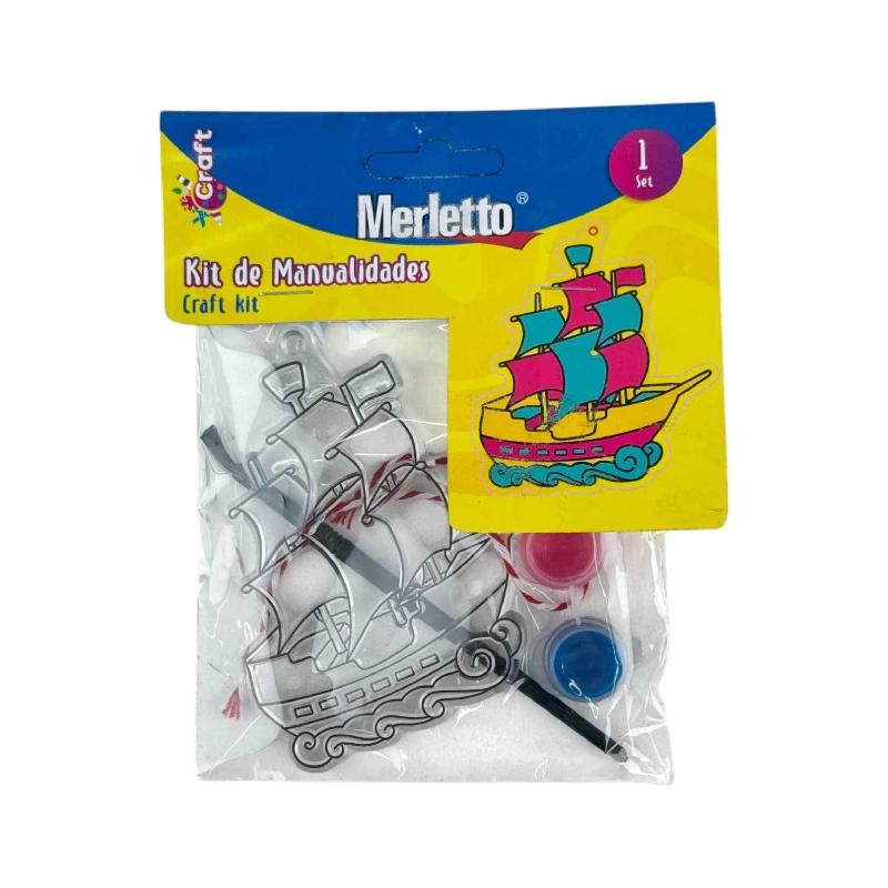 Set Colorea Acrilico Con Pintura Merletto Surtido