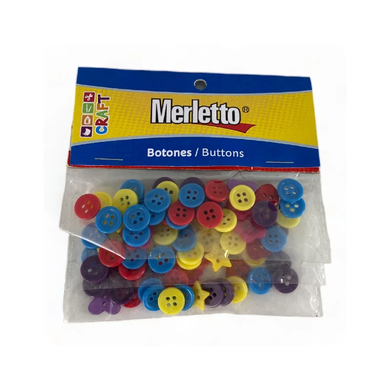 Botones Merletto Surtido Paquete90
