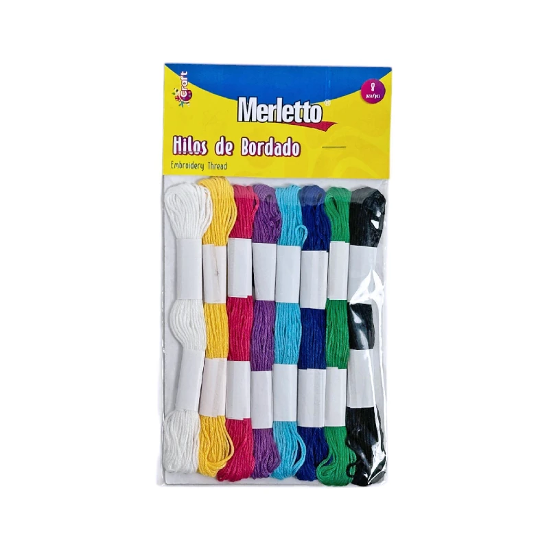 Madeja Paquete8 Surtido Merletto