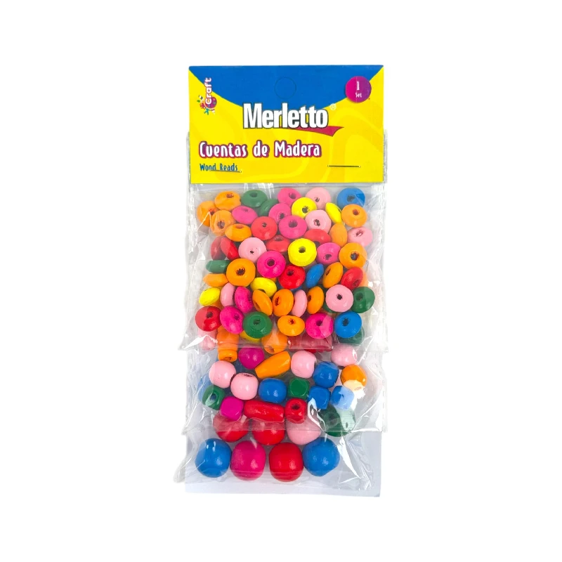 Cuenca Para Manualidad Madera 34Gr Merletto Surtido