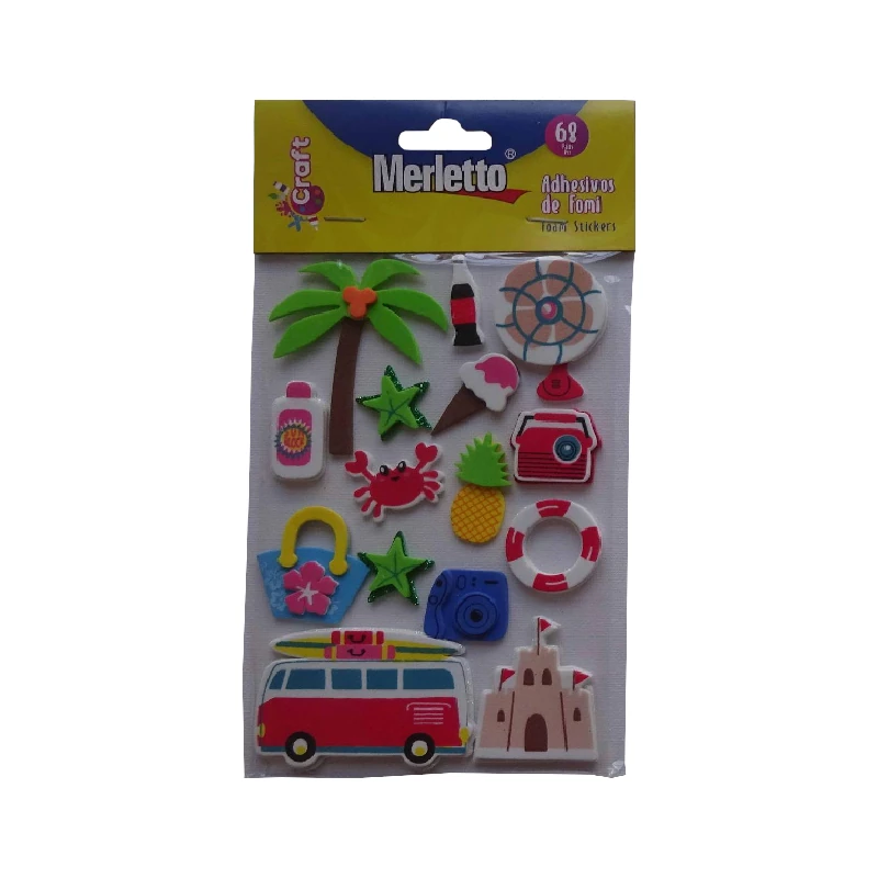 Foamy Adhesivo 3D Verano Merletto