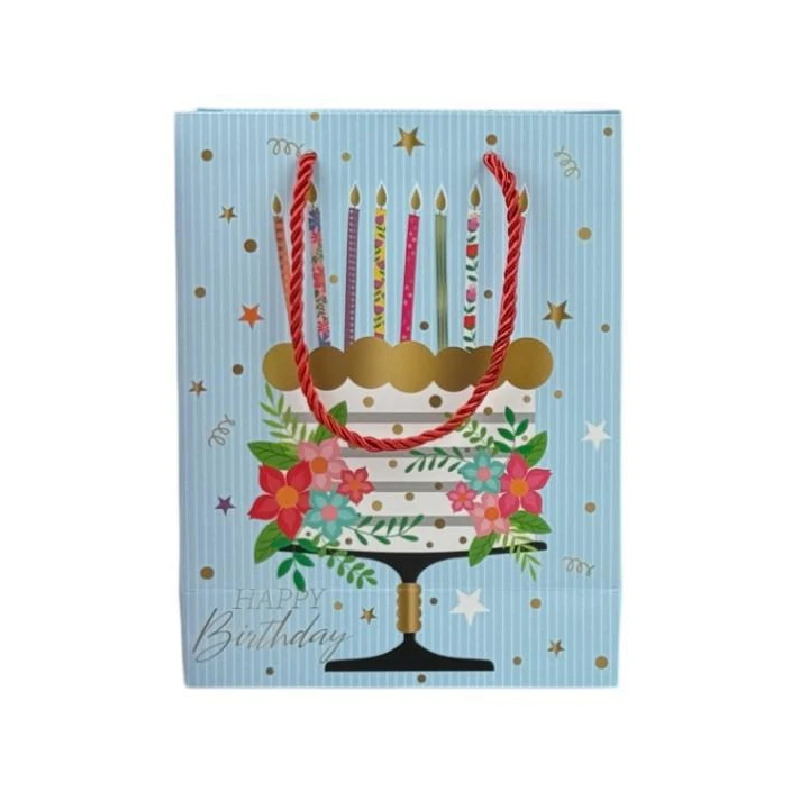 Bolsa Para Regalo Merletto Pequeña Feliz Cumpleaños Surtido