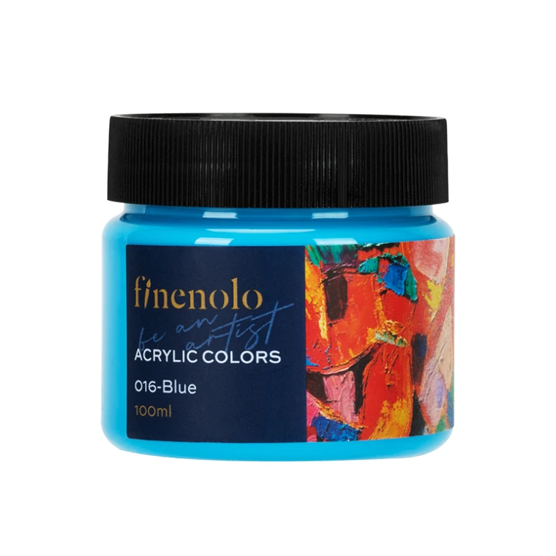 Pintura Acril 100Ml Azul Claro Finenolo Deli