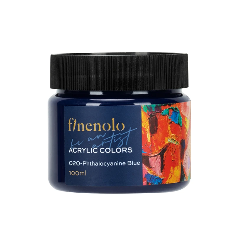 Pintura Acril 100Ml Azul Finenolo Deli