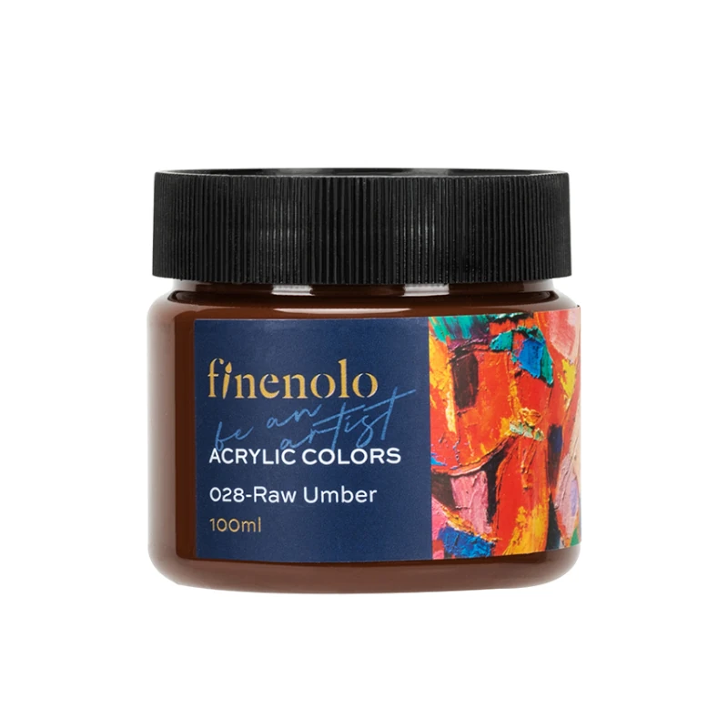 Pintura Acril 100Ml Café Finenolo Deli