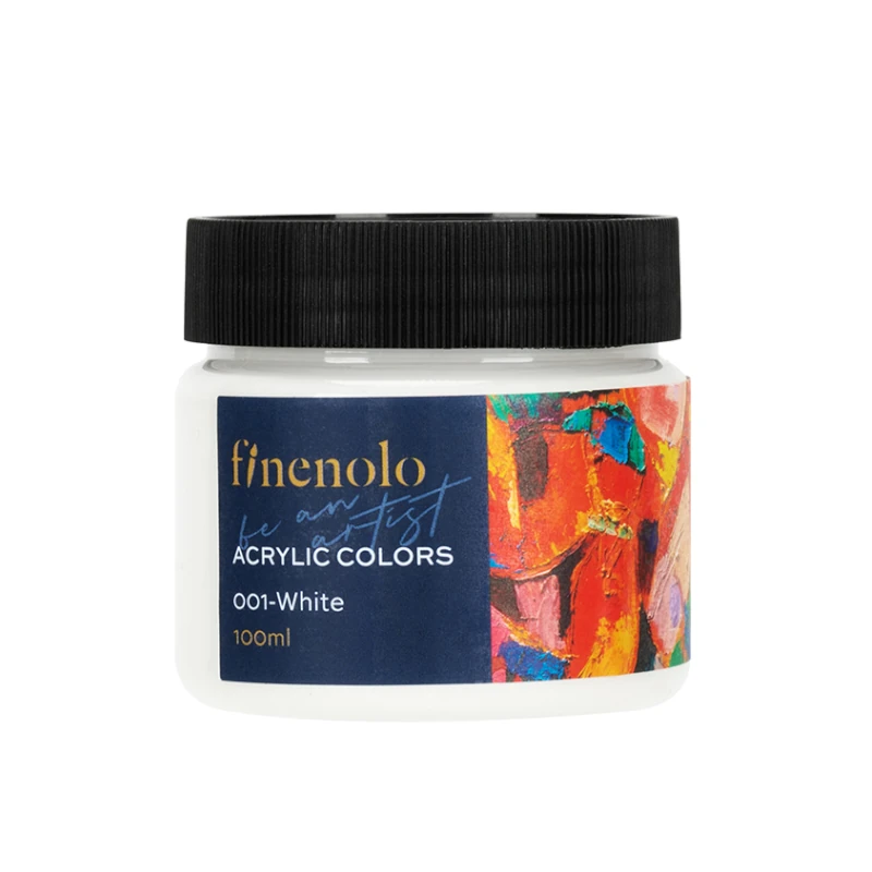 Pintura Acril 100Ml Blanco Finenolo Deli
