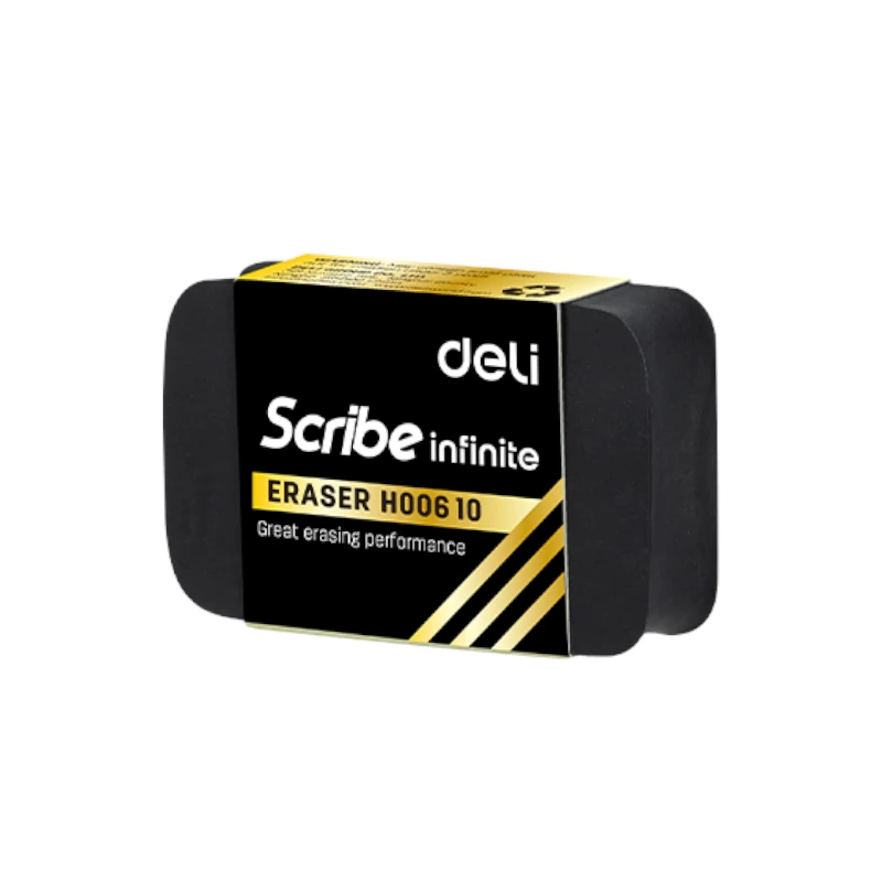 Borrador Deli Negro Mediano
