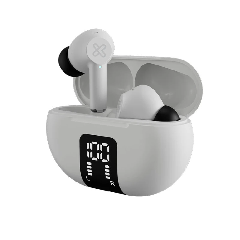 Audifono Klipx Kte-755Wh Blanco Inalámbrico 22Hrs