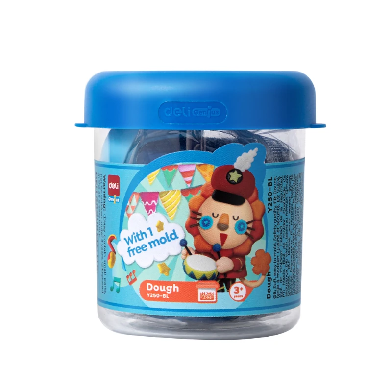 Masa Para Moldear Deli 4 Onzas 3Y+ Azul