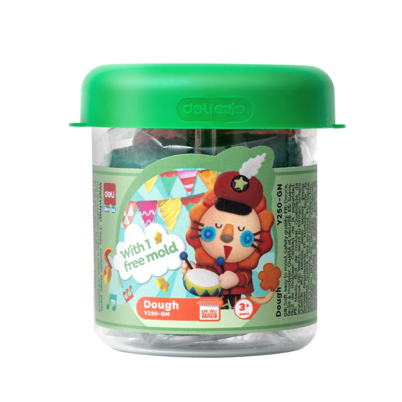 Masa Para Moldear Deli 4 Onzas 3Y+ Verde