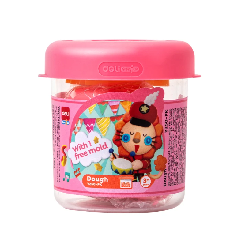 Masa Para Moldear Deli 4 Onzas 3Y+ Rosa