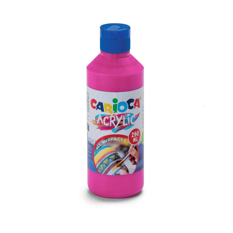 Tempera Acrilica Carioca 250Ml Magenta