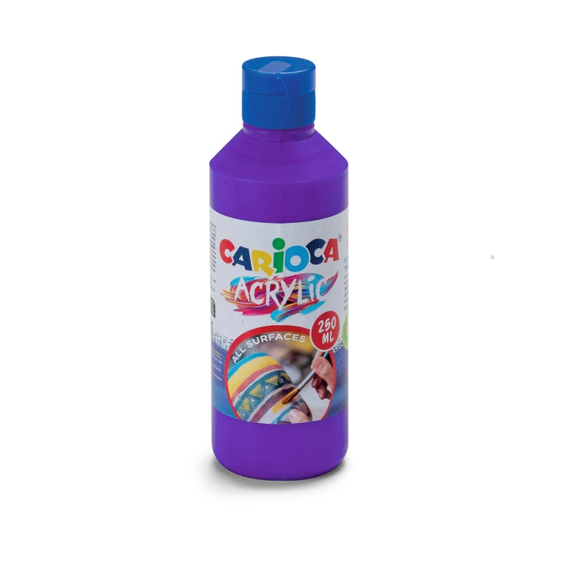 Tempera Acrilica Carioca 250Ml Violeta