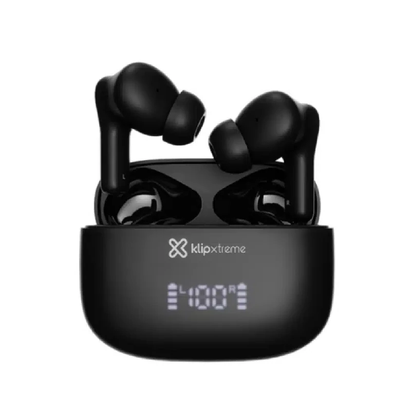 Audifono Klipx C/Microfono Inalambrico Bluetooth Negro Kte-850Bk 26Hrs
