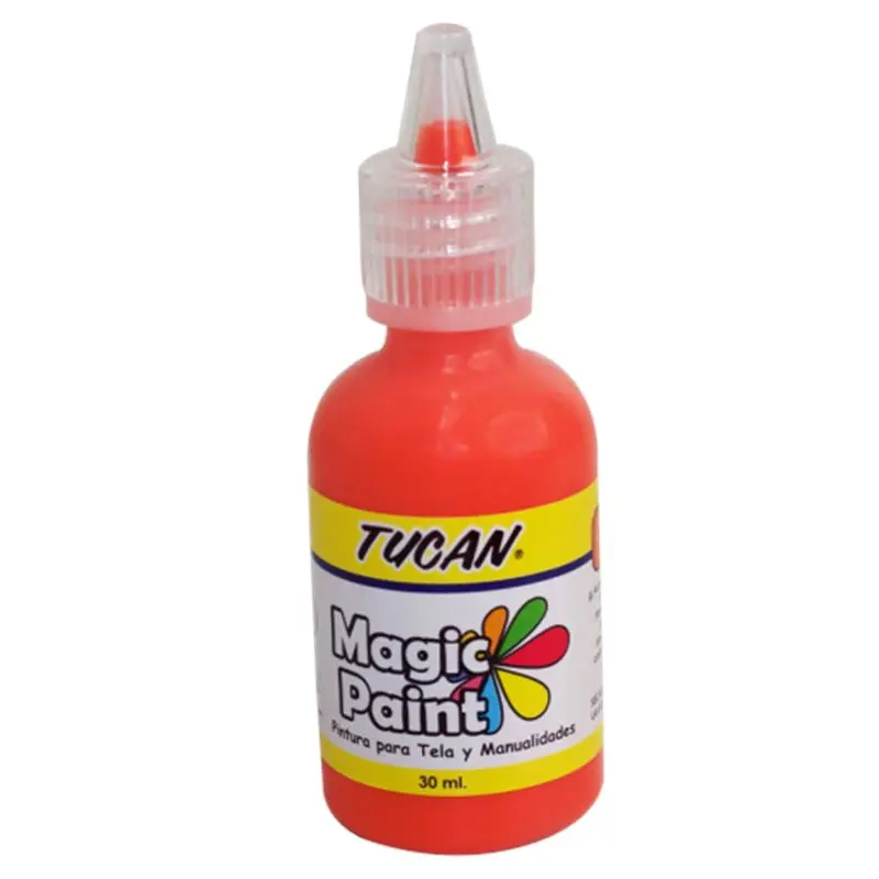 Pintura Textil 30ml Magic Naranja Tucan