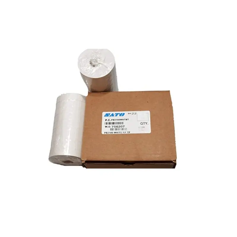 Etiqueta Sato Blanca Rollo 1125 Und
