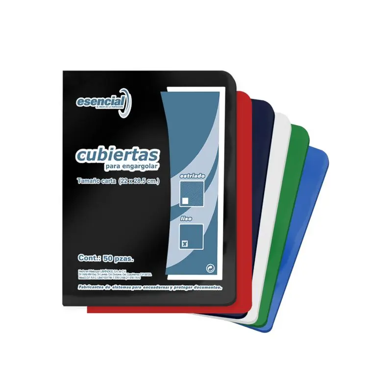 Cubierta P/Encua T/C Pqt50 Estriado Esen 14P Multicolor Perfex