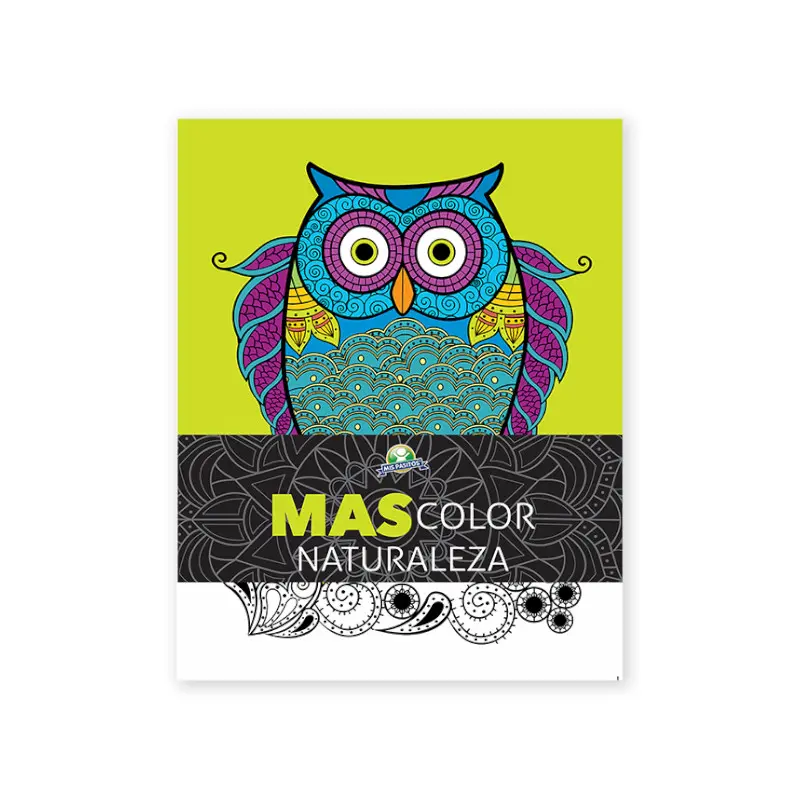 Block Tamaño Carta Mandala #1 Mis Pasitos Disfruta Color