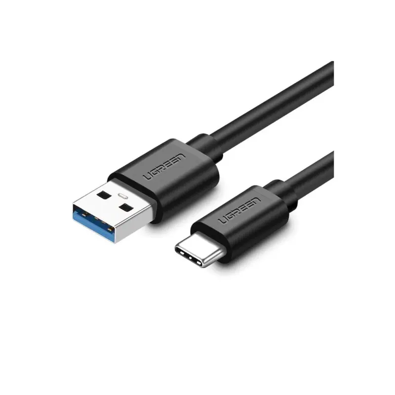 Cable Usb-A 3.0 A Usb-C 2M Negro Us184 Ugreen