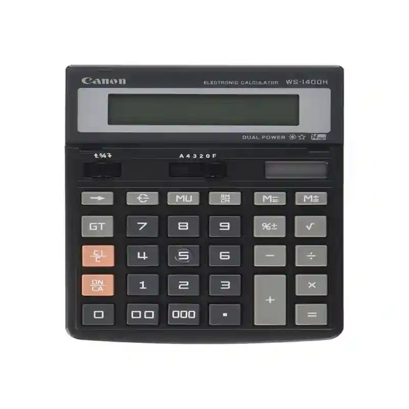 Calculadora Canon Ws-1400H 14 Digitos Solar