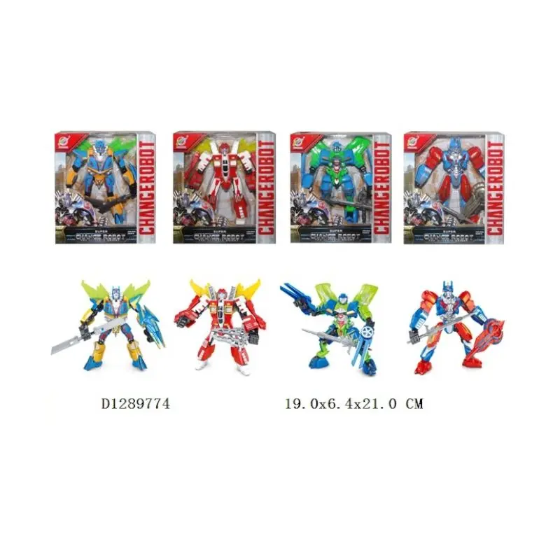 Juego Robot Transformer Auto Surtido