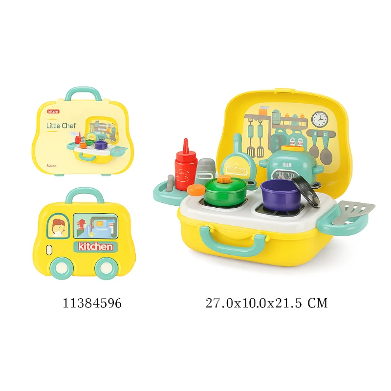 Juego Cocina Estuche Plastico