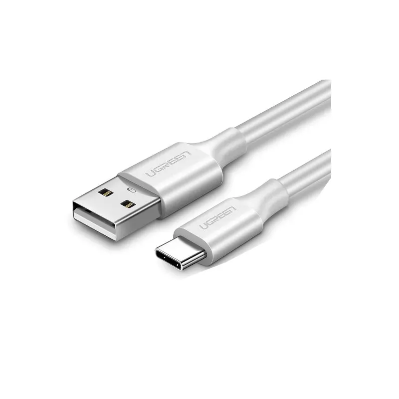Cable Usb-A 2.0 A Usb-C 1.5M Blanco Us287 Ugreen