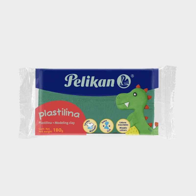 Plastilina Pelikan Marqueta Verd 180grs