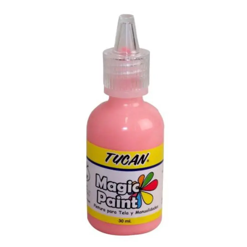 Pintura Textil 30ml Magic Rosado Tucan