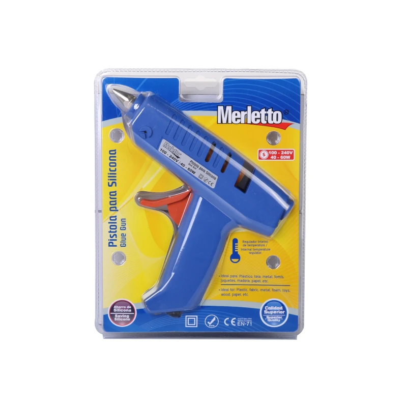 Pistola Merletto 40w Para Silicona Grande