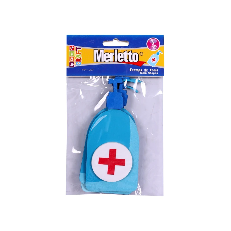 Foamy Figura Gel Antibacterial Paquete3 Covid Merletto