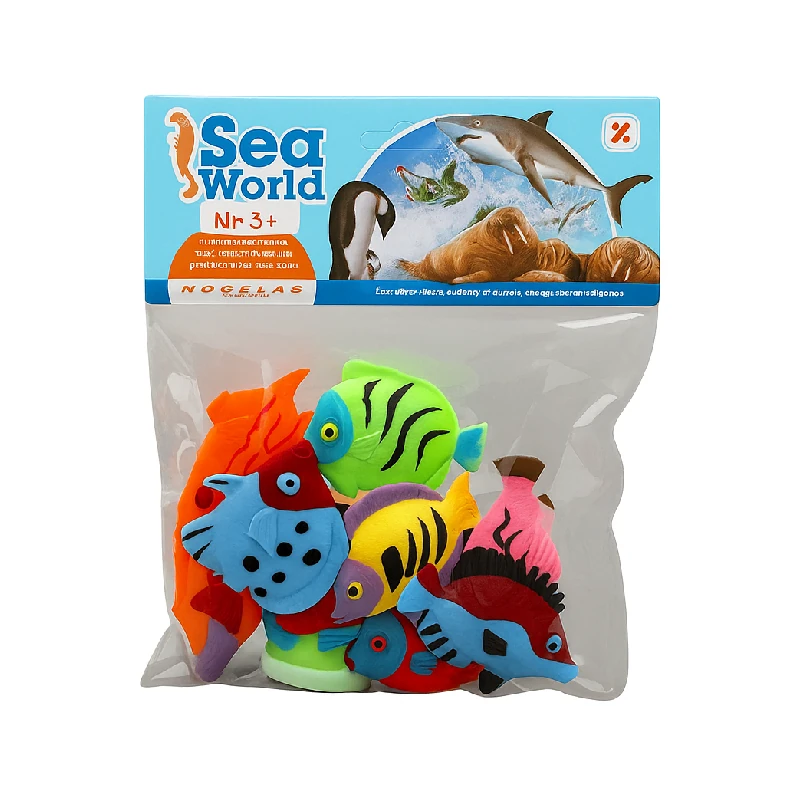 Juego Animales Marinos Paquete 12 Bolsa