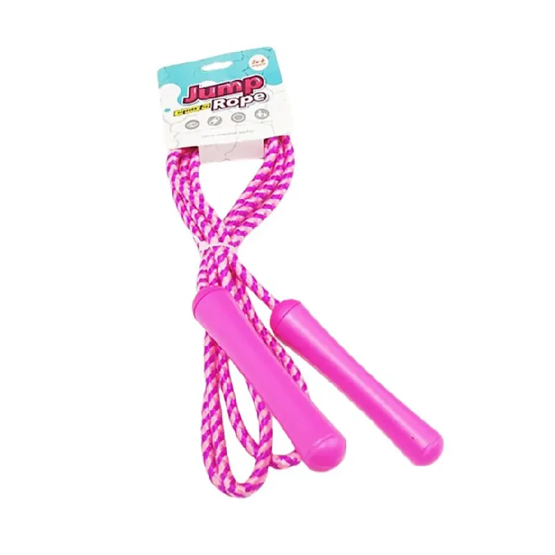 Juego Cuerda Para Saltar Rosado