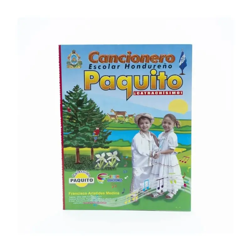 Cancionero Esc Hondureño Paquito