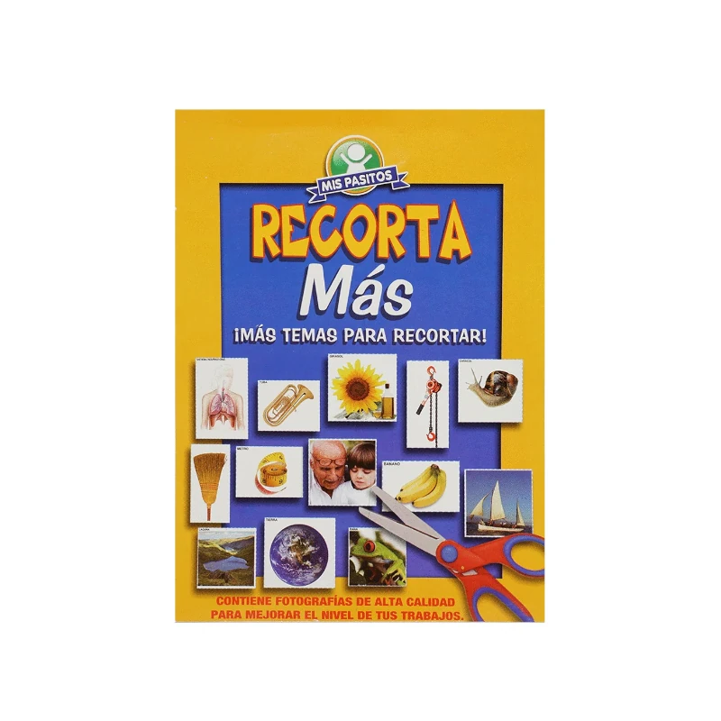 Block Tamaño Carta Recorta Mas Mis Pasitos