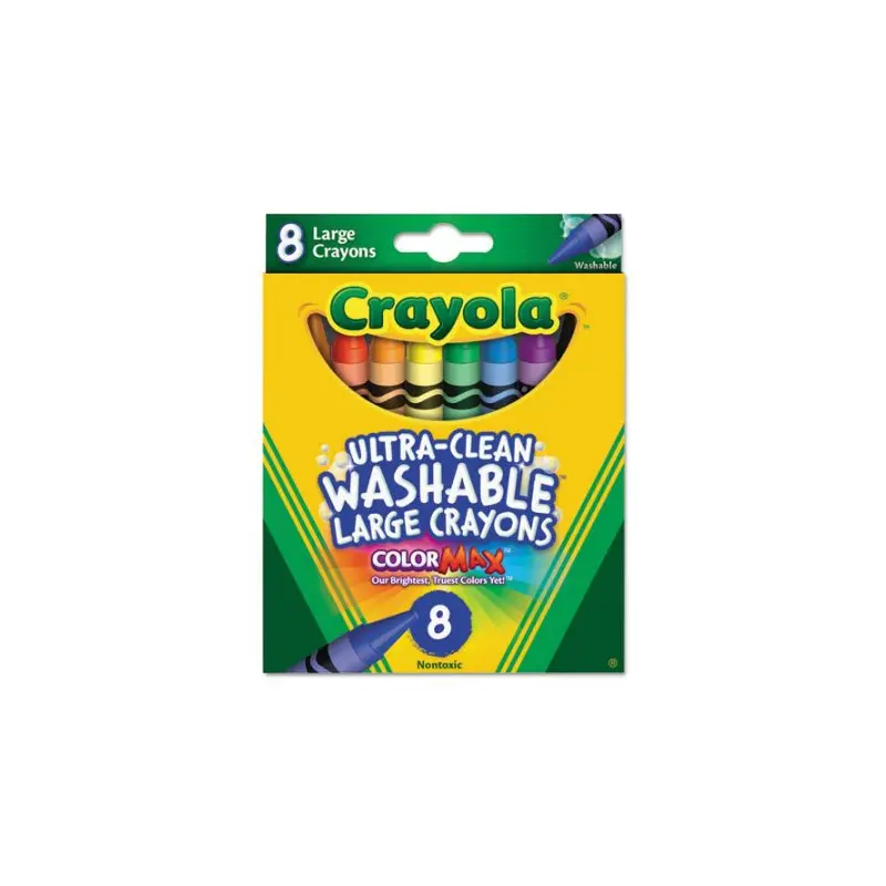 Crayon 8 Colores Lavable Crayola